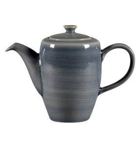 Cafetière avec couvercle Jade porcelaine 35 cl Ø 8,8 cm Rakstone Spot Rak