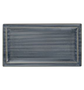Assiette plate rectangulaire Jade porcelaine 38,5x21 cm Rakstone Spot Rak