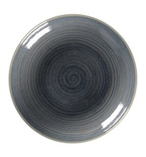 Plat bord rond Jade porselein Rakstone Spot Rak