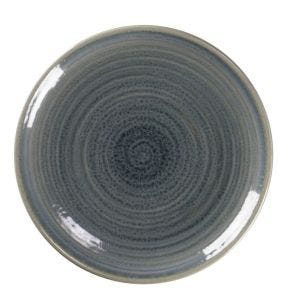 Plat bord rond Jade porselein Rakstone Spot Rak