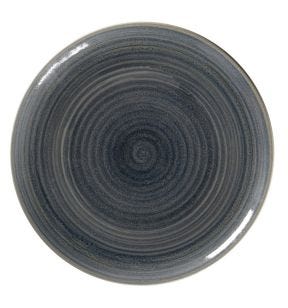 Plat bord rond Jade porselein Rakstone Spot Rak