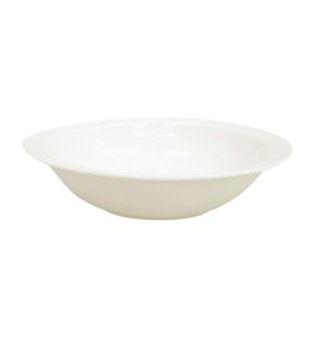 Bol rond ivoire porcelaine vitrifiée 95 cl Ø 23 cm Ska Rak