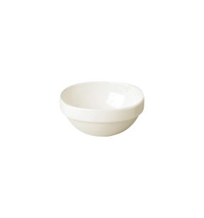 Bol rond ivoire porcelaine vitrifiée 40 cl Ø 13 cm Ska Rak