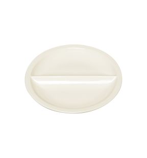 Assiette régithermie rond ivoire porcelaine vitrifiée Ø 22,8 cm Hospital Rak
