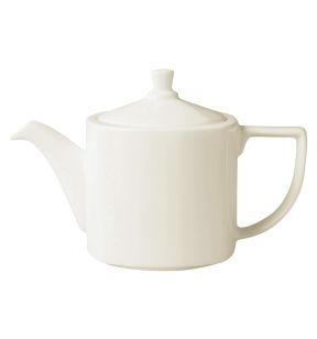 Couvercle pour théière carré ivoire porcelaine vitrifiée Ø 8,1 cm Ska Rak
