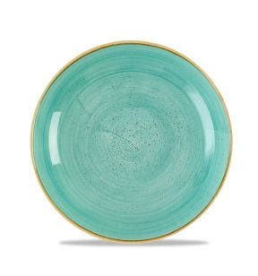 Assiette creuse rond Mint porcelaine vitrifiée Ø 24,8 cm Stonecast Churchill
