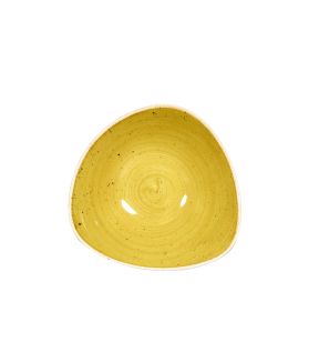 Bol triangulaire Mustard porcelaine vitrifiée 18,5 cm Stonecast Churchill