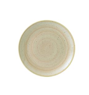 Assiette coupe rond Nutmeg Cream porcelaine vitrifiée Ø 28,8 cm Stonecast Churchill
