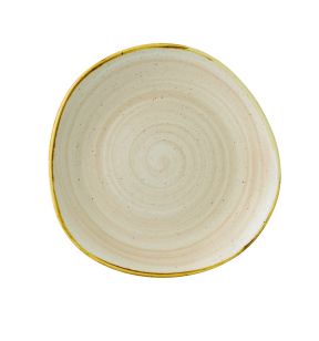 Assiette plate rond Nutmeg Cream porcelaine vitrifiée Ø 28,6 cm Stonecast Churchill
