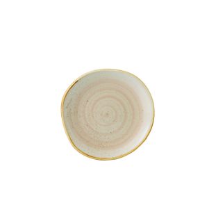Assiette plate rond Nutmeg Cream porcelaine vitrifiée Ø 18,6 cm Stonecast Churchill