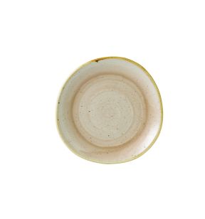 Assiette plate rond Nutmeg Cream porcelaine vitrifiée Ø 21 cm Stonecast Churchill