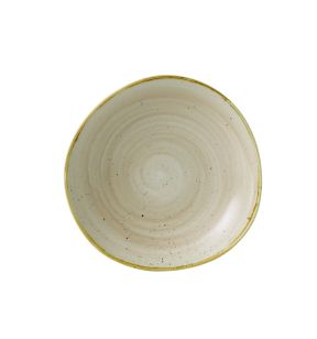 Assiette creuse rond Nutmeg Cream porcelaine vitrifiée Ø 25,3 cm Stonecast Churchill