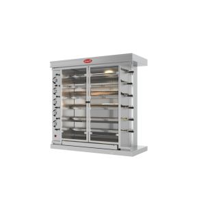 Rôtissoire 6 broches 36 volailles gaz 35 kW