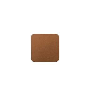 Sous verre carré camel PVC 11x11 cm Sonolys