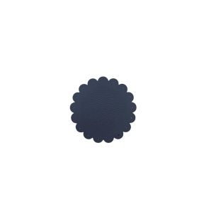 Sous verre encre PVC Ø 12 cm Flower Sonolys