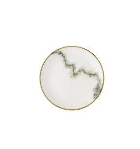 Assiette coupe plate rond barley white porcelaine vitrifiée Ø 26 cm Spice Churchill