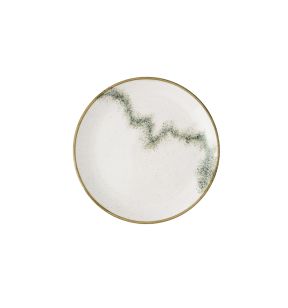 Assiette coupe plate rond barley white porcelaine vitrifiée Ø 28,8 cm Spice Churchill