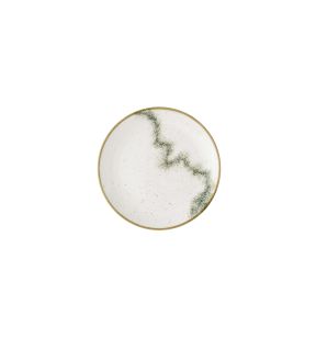 Assiette coupe plate rond barley white porcelaine vitrifiée Ø 21,7 cm Spice Churchill
