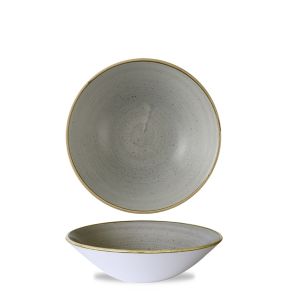 Bol rond gris porcelaine vitrifiée Ø 19 cm Stonecast Churchill