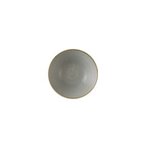 Bol rond gris porcelaine vitrifiée Ø 22 cm Stonecast Churchill