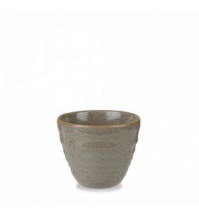 Pot a frites rond peppercorn porcelaine Ø 8,3 cm Stonecast Churchill