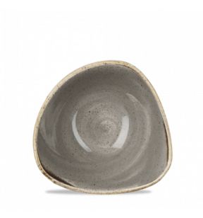 Bol triangulaire triangulaire peppercorn porcelaine Ø 15,3 cm Stonecast Churchill