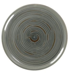 Assiette à pizza rond Peridot porcelaine Ø 32,8 cm Rakstone Spot Rak