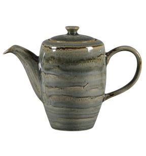 Cafetière avec couvercle Peridot porcelaine 35 cl Ø 8,8 cm Rakstone Spot Rak