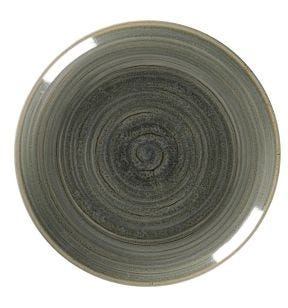 Assiette coupe plate rond Peridot porcelaine Ø 20,9 cm Rakstone Spot Rak