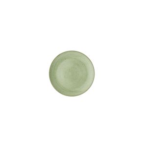Assiette coupe plate rond Sage Green porcelaine vitrifiée Ø 23 cm Stonecast Churchill