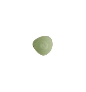 Bol triangulaire Sage Green porcelaine vitrifiée 15,3x15,3 cm Stonecast Churchill