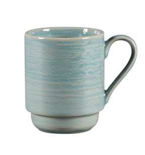 Mug empilable Saphire porcelaine 30 cl Ø 8 cm Rakstone Spot Rak