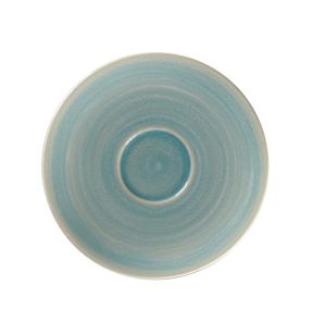 Sous tasse à espresso rond Saphire porcelaine Ø 12,5 cm Rakstone Spot Rak