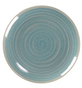 Assiette plate rond porcelaine Rak