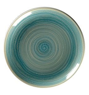 Assiette coupe plate rond Saphire porcelaine Ø 17,9 cm Rakstone Spot Rak