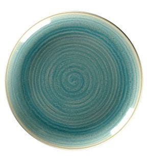 Assiette coupe plate rond Saphire porcelaine Ø 20,9 cm Rakstone Spot Rak