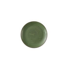 Vlakke snijplaat rond Sorrel Green verglaasd Ø 26 Stonecast Churchill