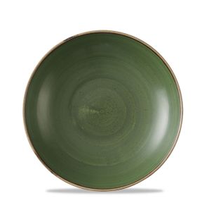 Soepbord rond Sorrel Green verglaasd Ø 24.8 Stonecast Churchill