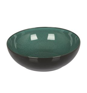 Bowl vert émeraude porcelaine Ø 21 cm Seagreen Velvet Astera