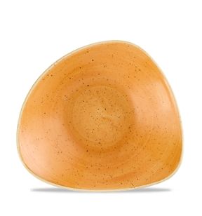 Bol triangulaire Tangerine porcelaine vitrifiée 23,5 cm Stonecast Churchill