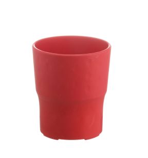 Gobelet rouge fibre végétale 16 cl Lilitouch Saint Romain
