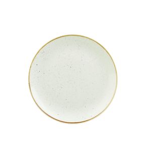 Assiette coupe plate rond barley white porcelaine vitrifiée Ø 27 cm Stonecast Churchill