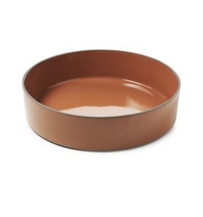 Saladier porcelaine culinaire cannelle Ø 32,5 cm 8 cm 350 cl  Caractère Revol
