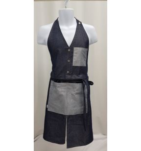 Schort jeansblauw Eén maat Gil Sonolys
