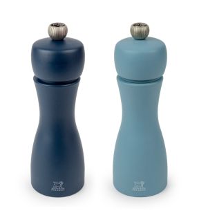 Set moulins poivre / sel droit Air Ø 5,2 cm 15 cm Duo Peugeot Saveurs