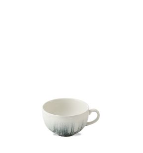 Tasse à cappuccino / thé rond Black porcelaine vitrifiée 22 cl Tide Churchill