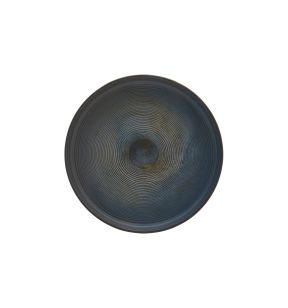 Assiette plate rond grès émaillé Ø 22 cm Tornado Accolade