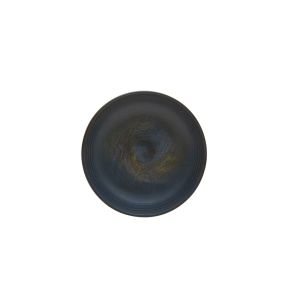 Coupelle rond brun grès émaillé Ø 16 cm Tornado Accolade