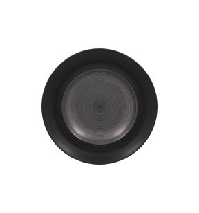 Assiette creuse gris porcelaine vitrifiée Ø 29,9 cm Trinidad Rak