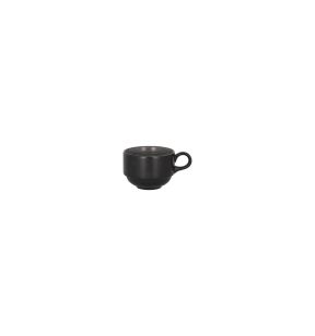 Tasse empilable rond gris porcelaine vitrifiée 23 cl Ø 8,5 cm Trinidad Rak